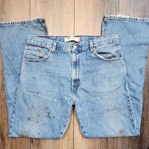 Levi's 517 Bootcut distressed/stained 38w34l